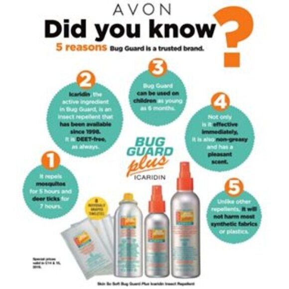🌟 HOST PICK 🌟 Avon Skin So Soft Bug Guard Plus Icaridin Insect Repellen 2-pack - Picture 2 of 5